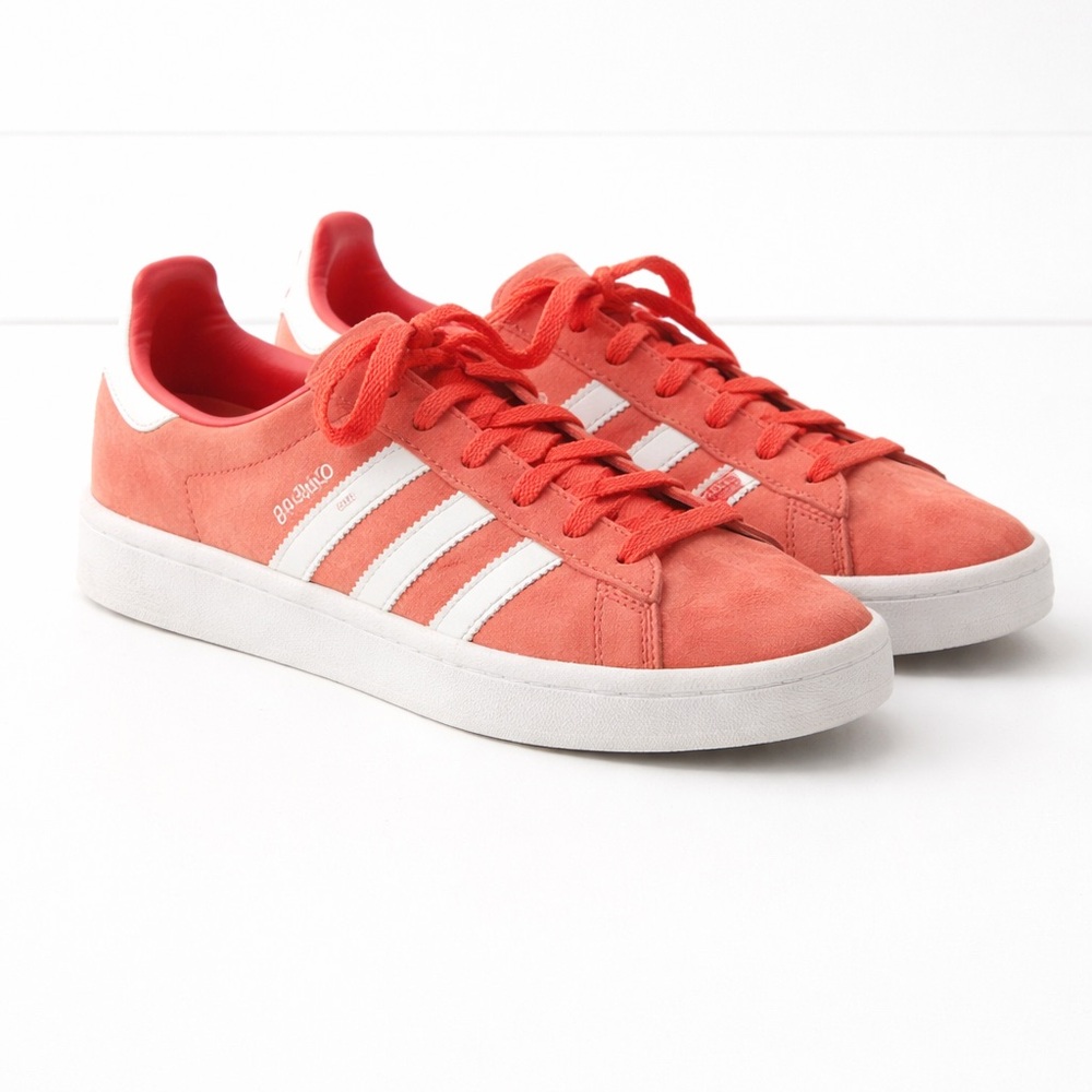 Adidas Originals – Campus Sneakers – Trace Scarlet Low Top – Sz. 8